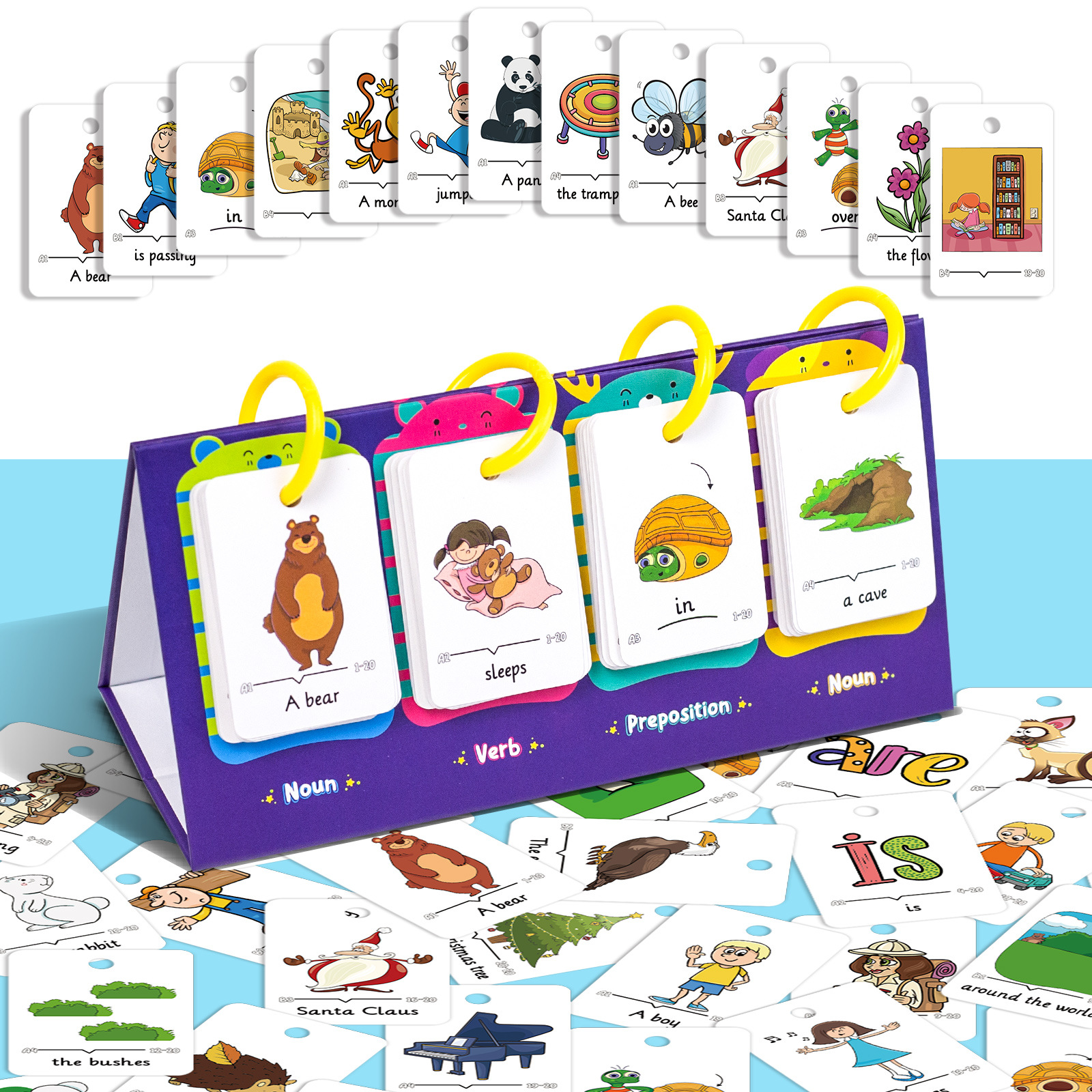 80Pcs Table Model Visual Word  - Kids Nature Education recension och pris