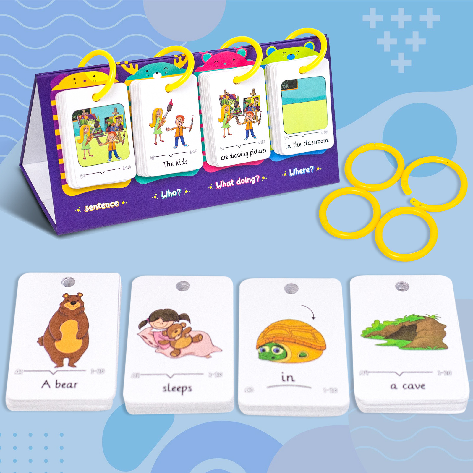 80Pcs Table Model Visual Word  - Kids Nature Education recension och pris