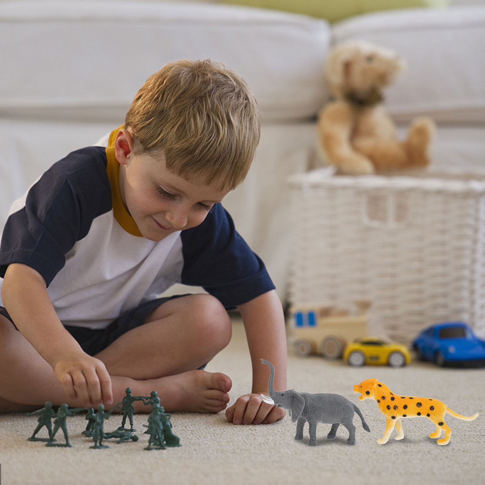 6Pcs Wild Animal Simulation Fi - Kids Nature Education recension och pris
