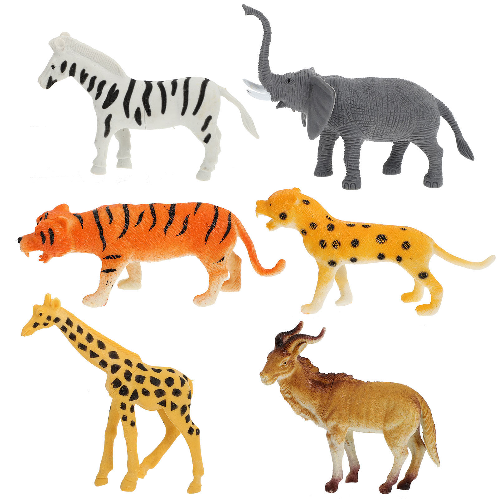 6Pcs Wild Animal Simulation Fi - Kids Nature Education recension och pris