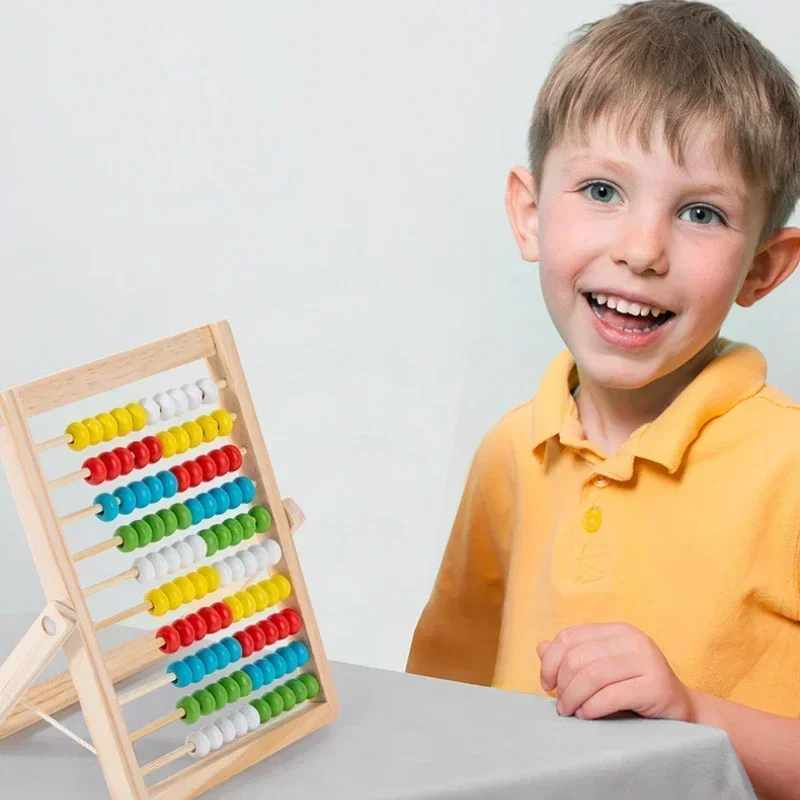 100 Beads Wooden Counting Abac - Abacus Counting Bead recension och pris