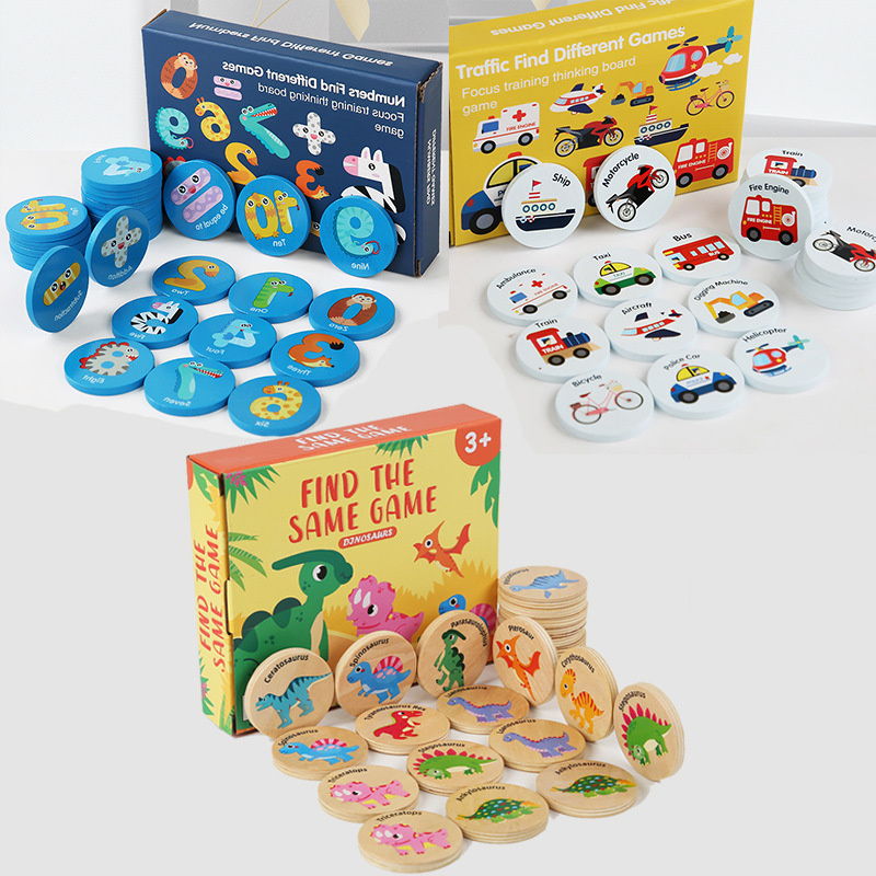 Kids Educational Wooden Memory - Kids Nature Education recension och pris