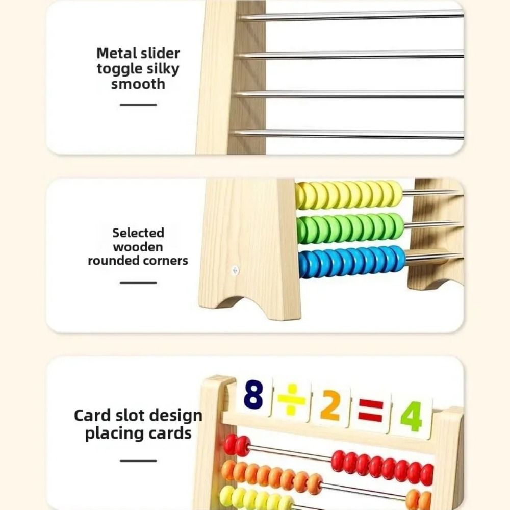 Calculating Beads Wooden Educa - Abacus Counting Bead recension och pris