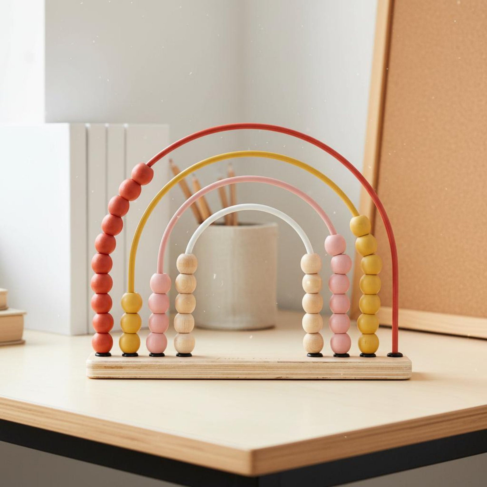 Rainbow Abacus Toy Develops Ma - Abacus Counting Bead recension och pris