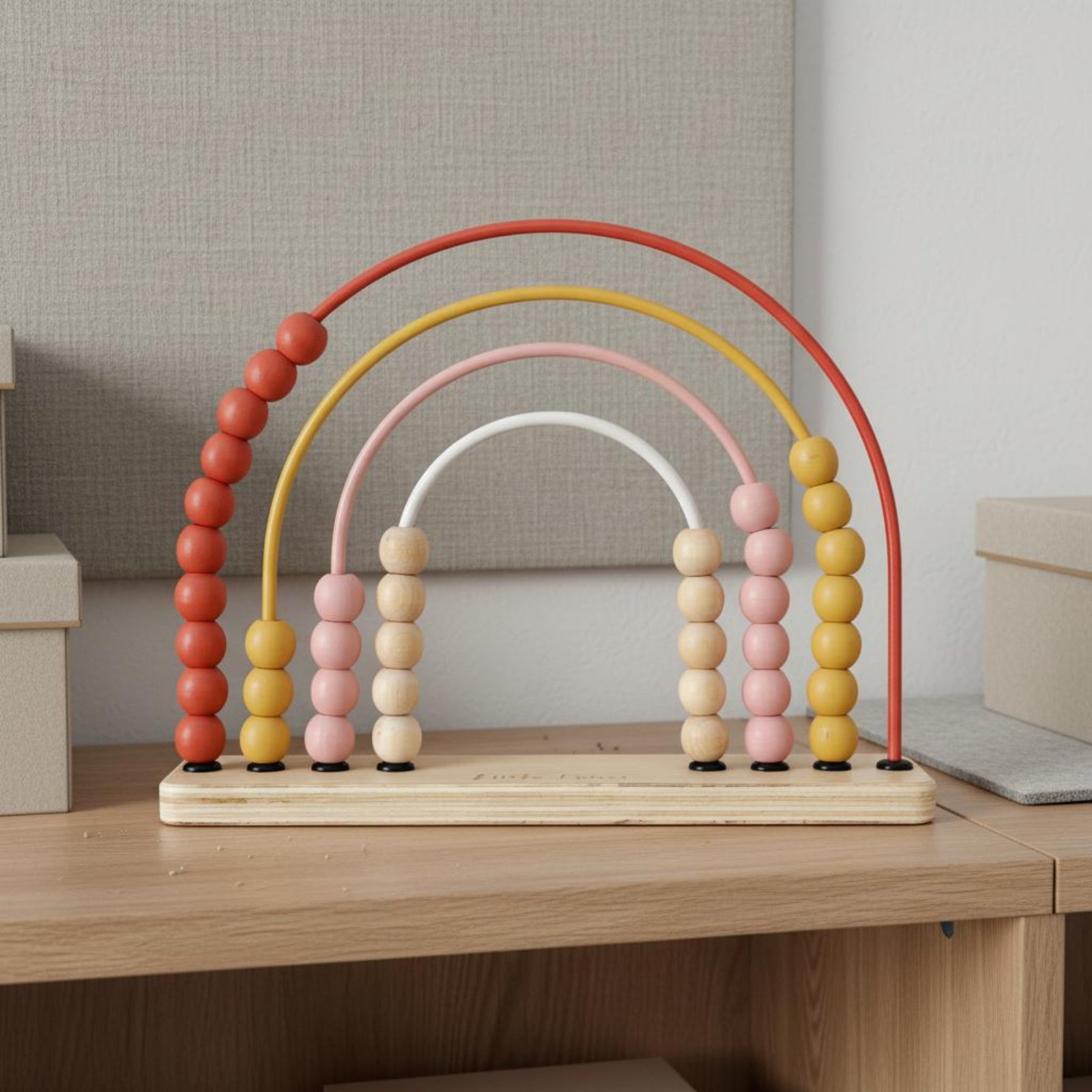 Rainbow Abacus Toy Develops Ma - Abacus Counting Bead recension och pris
