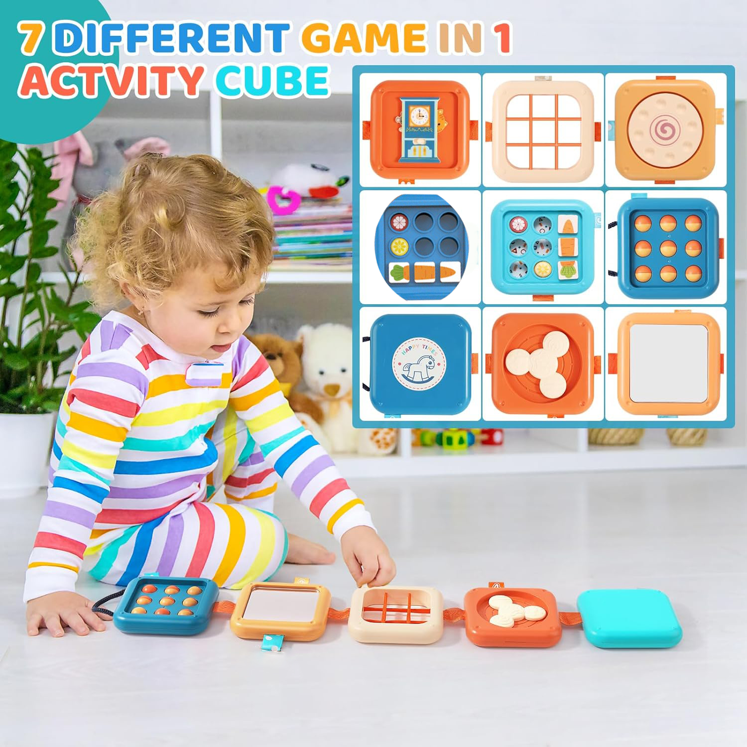 Montessori Toys Busy Board Bab - Kids Nature Education recension och pris
