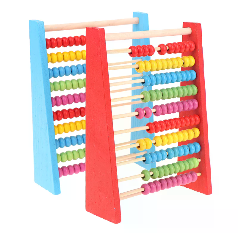 [LA]Hot 1Pc Wooden Abacus Chil - Abacus Counting Bead recension och pris