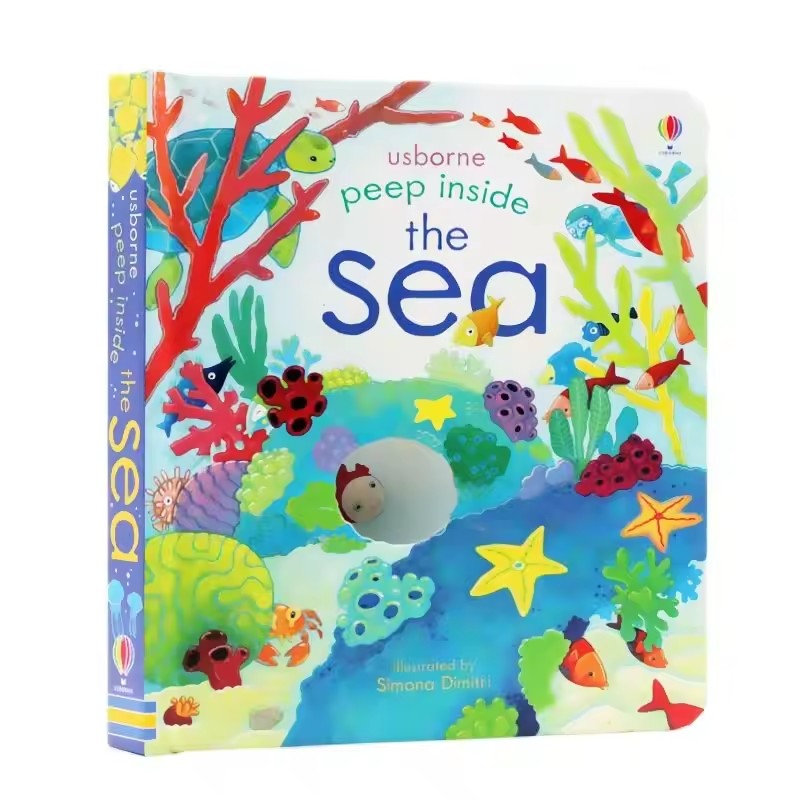 Usborne Peep Inside The Sea Ed - Kids Nature Education recension och pris