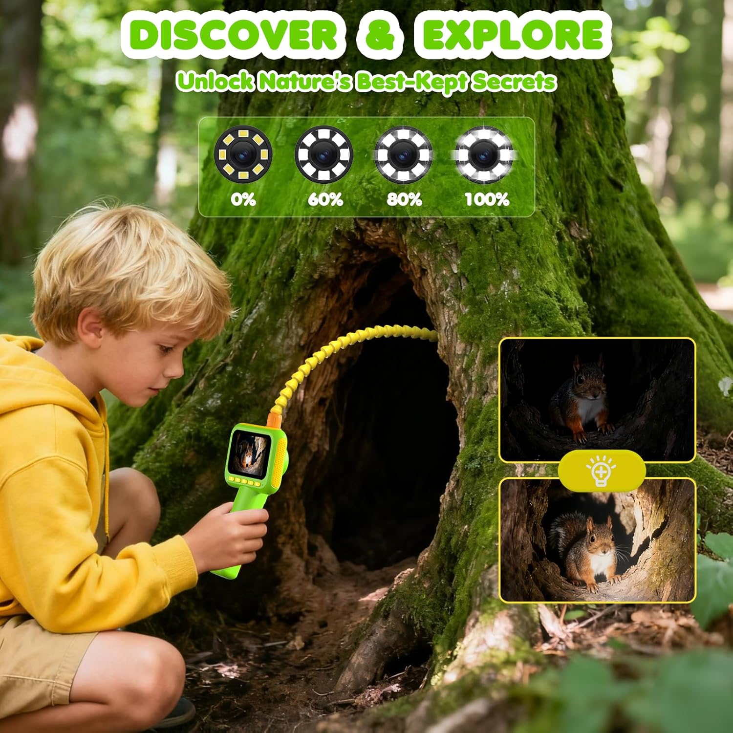 Endoscope for Kids, Borescope  - Kids Nature Education recension och pris