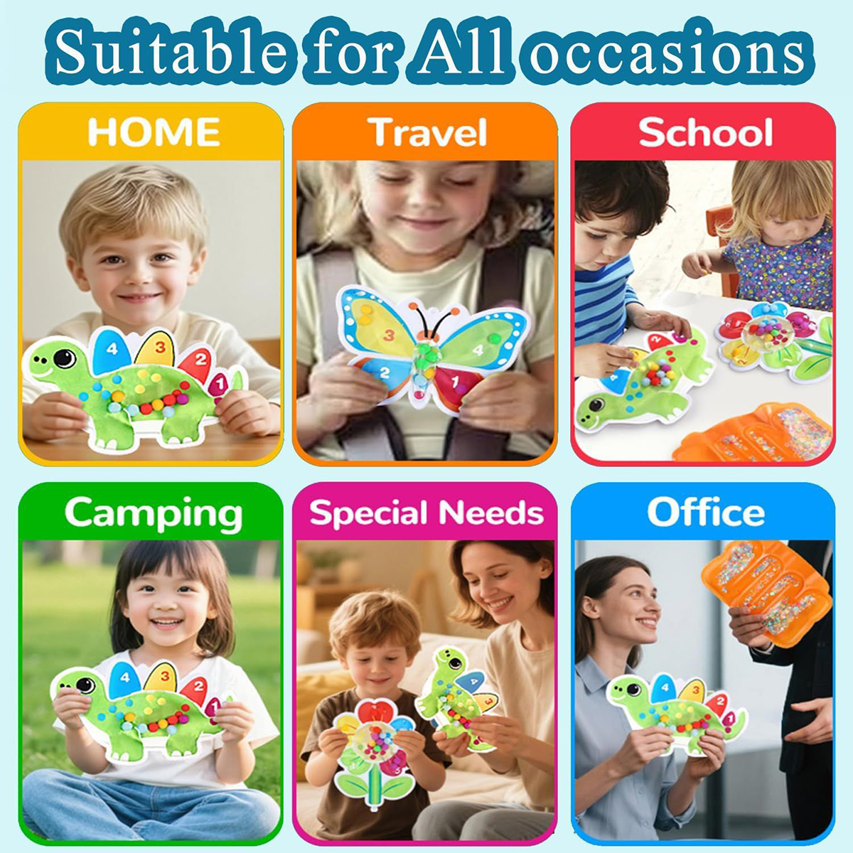 Montessori Animals Color Sorti - Kids Nature Education recension och pris