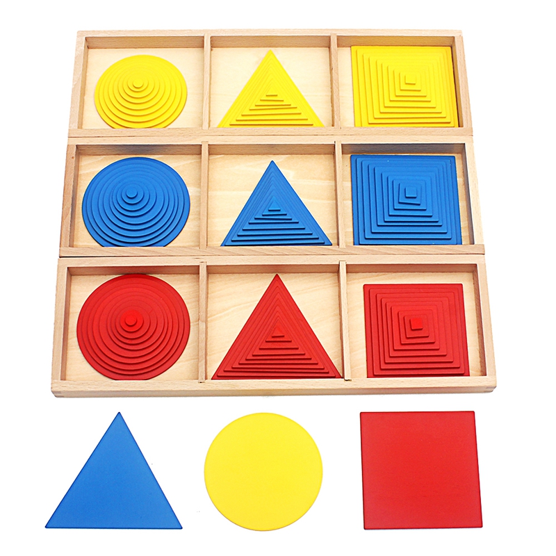 Baby Toy Montessori Circles Sq - Kids Nature Education recension och pris