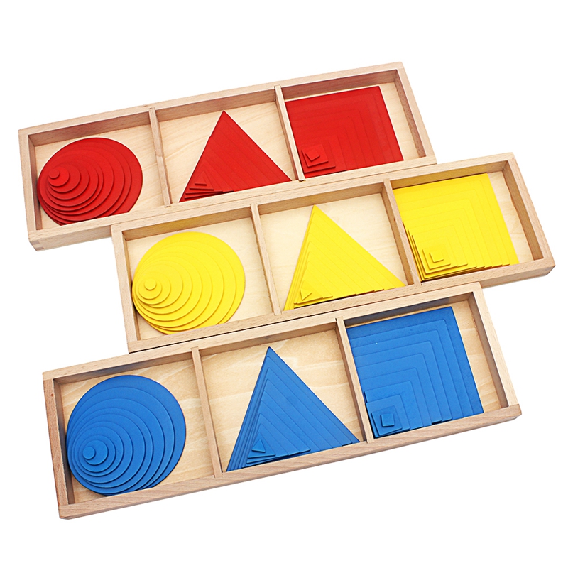 Baby Toy Montessori Circles Sq - Kids Nature Education recension och pris